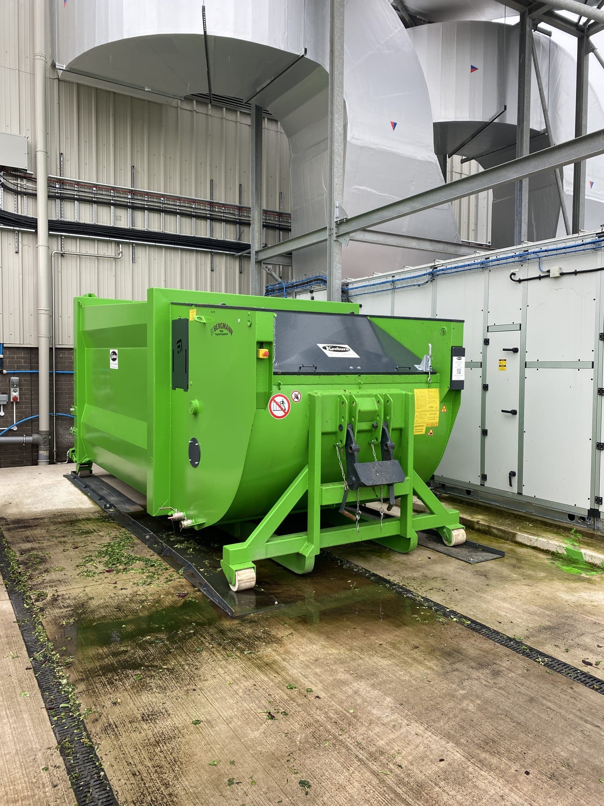 Bergmann Mpb Wet Waste Compactor Kenburn Waste Management